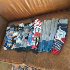 10 pairs of Stance socks